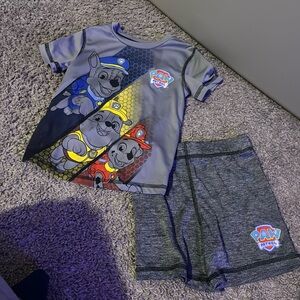 Paw patrol short set 3t
